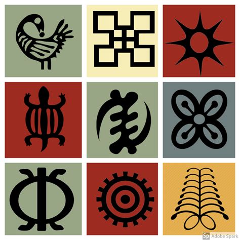 20 Adinkra Symbols And Their Meanings - Adomonline.com AEC