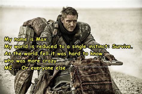 Top 10 quotes from Mad Max Fury Road - Movie Dialogues