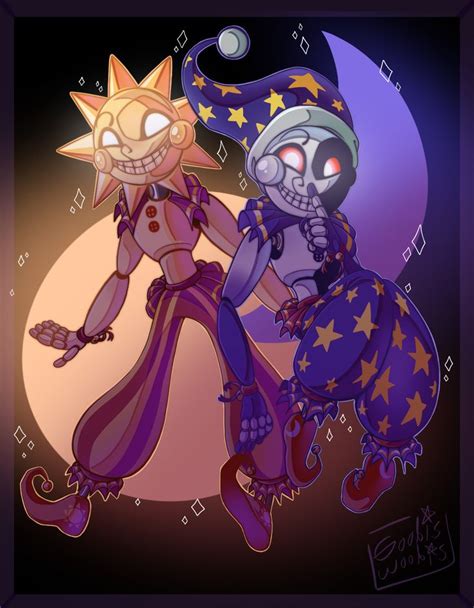 sundrop and moondrop | Sundrop / Moondrop (FNAF) | Sun and moon ...