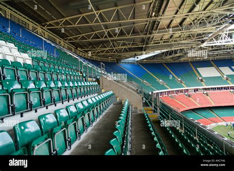 Millennium Stadium seats Stock Photo - Alamy