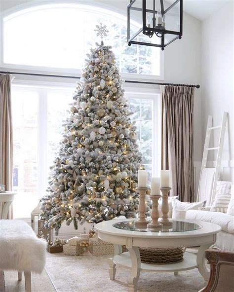 How To Make A White Christmas Tree The Centerpiece Of Your Holiday Decor