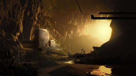 Underground human base in Mars cave by Sefrina Arifin | Human base ...