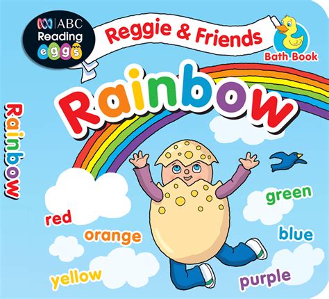 ABC Reading Eggs - Reggie and Friends Bath Books Rainbow | Reading Eggs ...