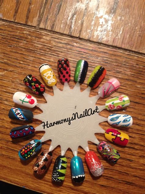 Nail wheel!! Best way to practice nail art. You can get a pack of 10-12 ...