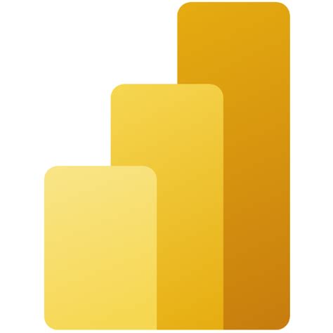 Power BI icon PNG and SVG Vector Free Download