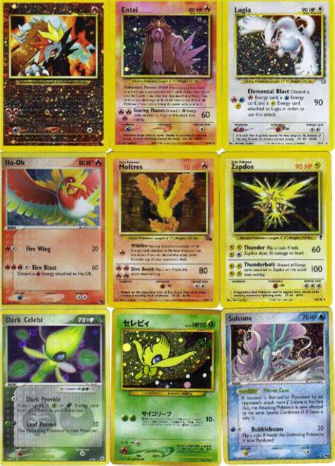 Legendary Pokemon Cards 1 by MiniMangaArtist on DeviantArt