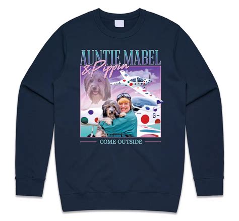 Auntie Mabel & Pippin Homage Jumper Sweatshirt Funny 90s TV Show Come ...