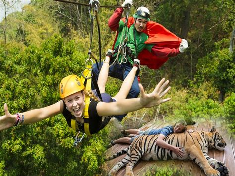 Hanuman World Ziplines Phuket Ziplines Adventure Tour in Phuket