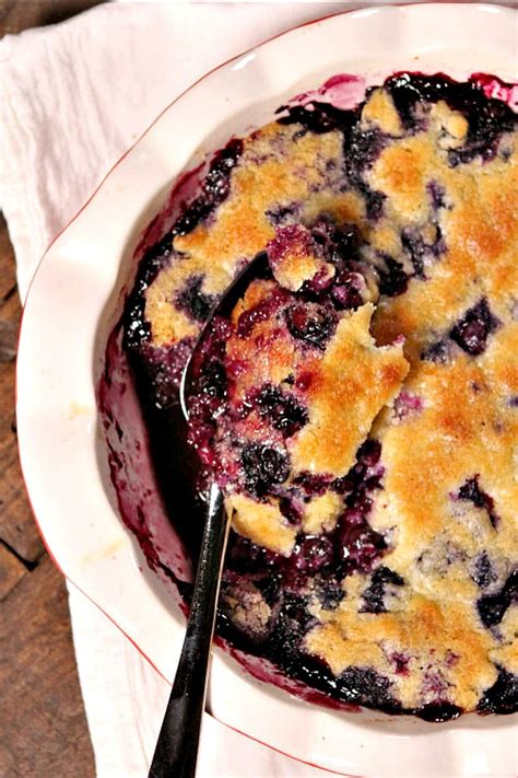 Blueberry Cobbler - Recipe Girl