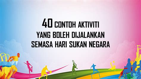 Larian Bersukan Gambar Sukan Kartun / Nama Nama Sukan Mari Belajar I ...