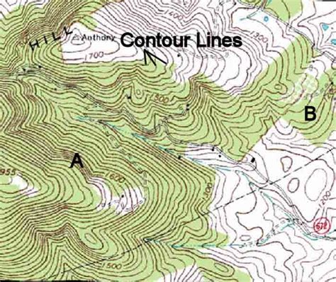 What Is The Purpose Of Contour Lines On Topographic Maps | Draw A ...