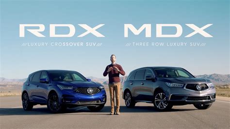 Acura Commercial Which is Right for You? Acura MDX vs RDX SUV