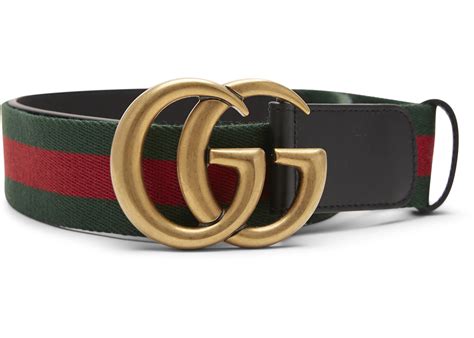 Gucci Belt Red And Green