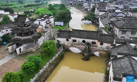 View of ancient architecture complex in E China's Xucun Village ...