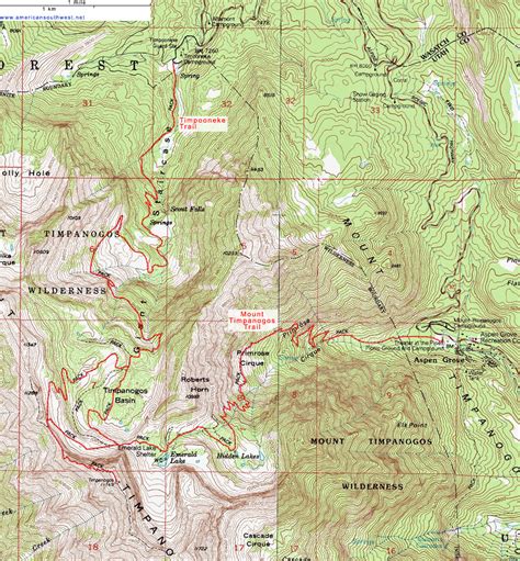 Timpanogos Cave Map