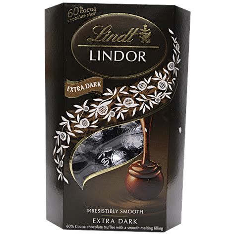 Buy Lindt Chocolate - Lindor Dark 200 gm Online at Best Price. of Rs ...