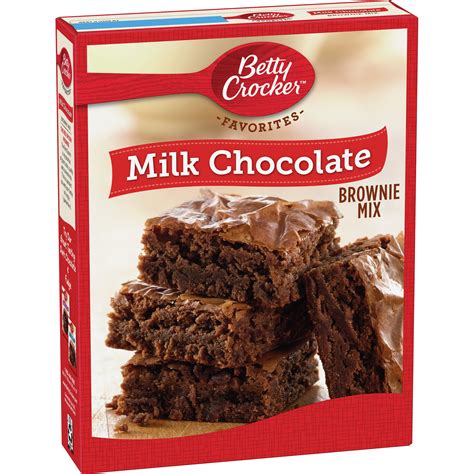 Betty Crocker Milk Chocolate Brownie Mix Family Size - Walmart.com ...