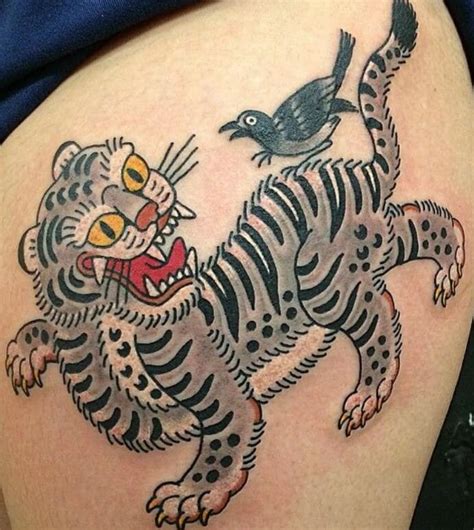 12+ Korean Tiger Tattoo Designs and Ideas - PetPress