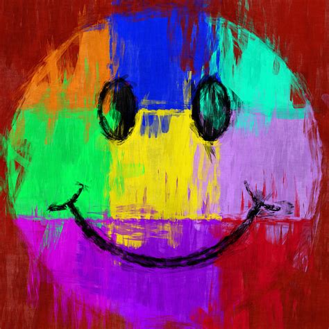 Abstract Smiley Face #1 Digital Art by David G Paul - Fine Art America