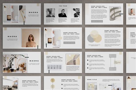 Slide Deck Canva Templates | Masha