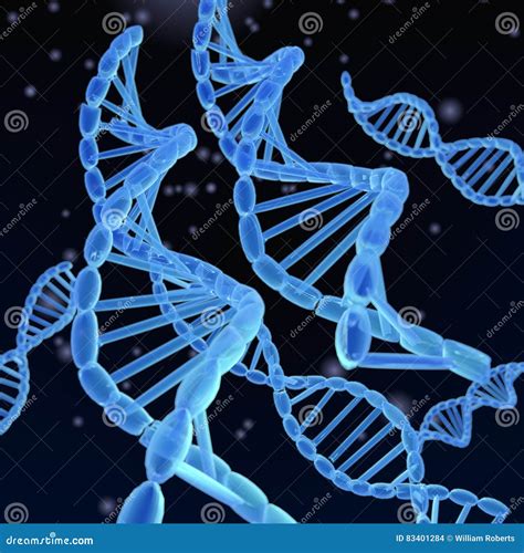 DNA Helixes stock illustration. Illustration of medicine - 83401284