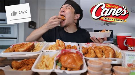 Raising Cane's Full Menu Challenge!! (All 5 Combo Meals) - 40 Day Shape Up