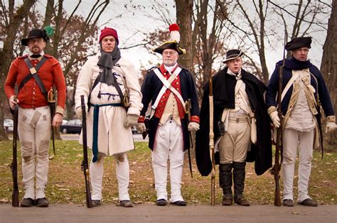 American Revolutionary War Uniforms - a photo on Flickriver