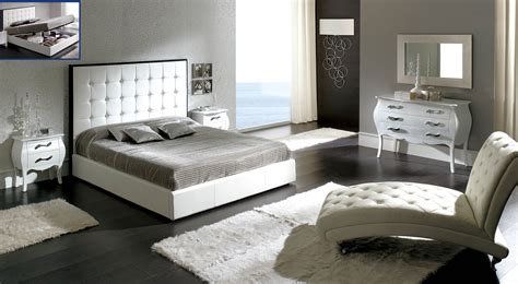 Peninsula White Modern Italian Bedroom set - N Star Modern Furniture