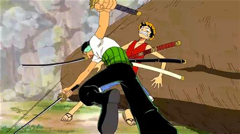 Luffy vs Zoro FULL FIGHT || One Piece - YouTube