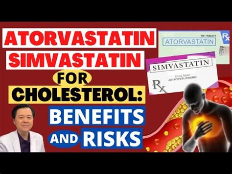 ATORVASTATIN, SIMVASTATIN for Cholesterol: Benefits and Risks - By Doc ...