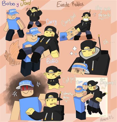 Bobo & Jard in 2023 | Roblox, Hero academia characters, Fan art