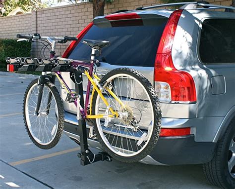 MaxxHaul 70210 Hitch Mount Bike Rack 4-Bike Rack, Black For Cars Trucks ...