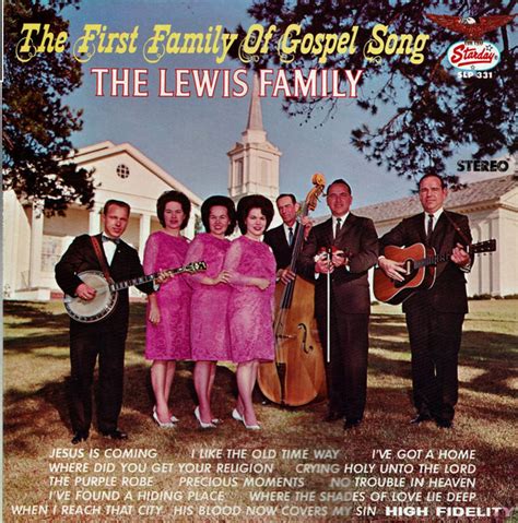 The Lewis Family - The First Family Of Gospel Song | Discogs