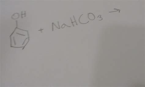 Solved NaHCO3 + | Chegg.com