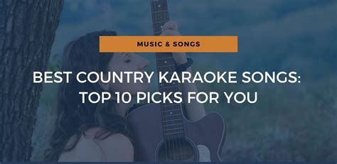 Best Country Karaoke Songs: Top Picks For You