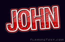 john Logo | Free Logo Design Tool from Flaming Text