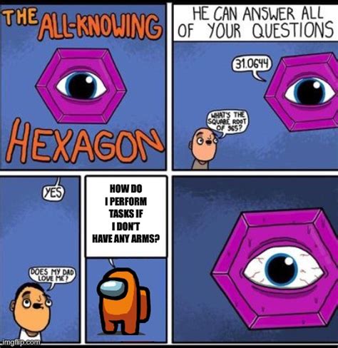 all knowing hexagon Memes - Imgflip