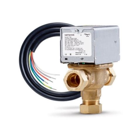 Honeywell 22mm 3-port motorised valve