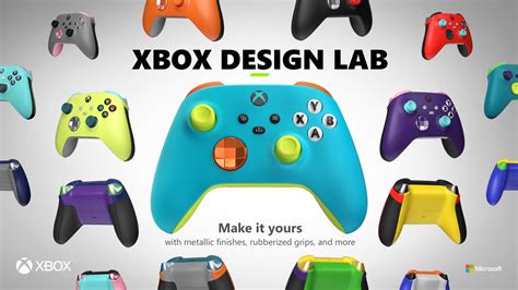 Xbox Design Lab Brings Back Rubberized Grips, Metallic Finishes, and ...