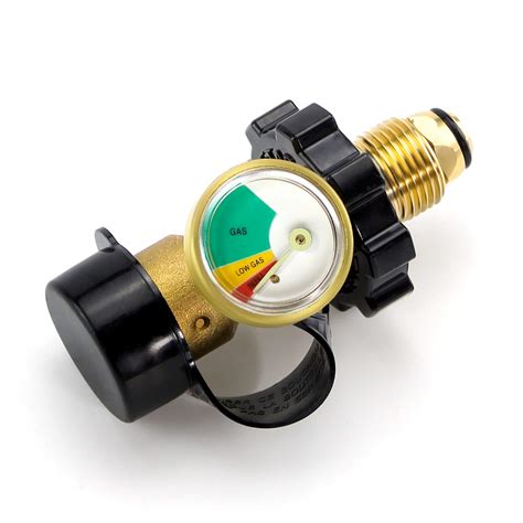 Buy Funmit Propane Tank Gauge Adapter with Level Indicator Converts POL ...