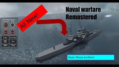 Naval Warfare Remastered Roblox! Official Game Leak! - YouTube