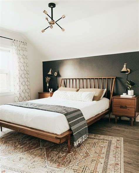 Green and White Modern Bedroom Ideas - Taryn Whiteaker Designs