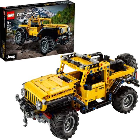 LEGO Technic Jeep Wrangler 42122; an Engaging Model Building Kit for ...