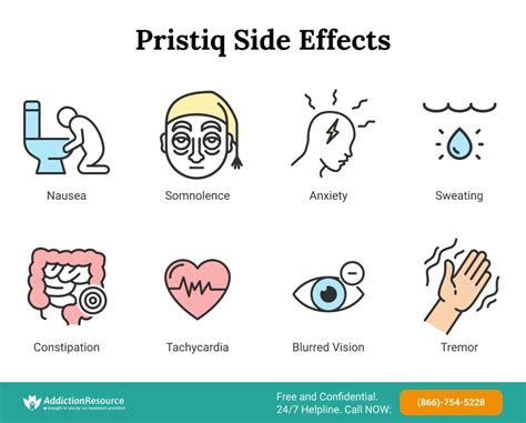 Pristiq Side Effects, Drug Interactions And Overdose Risks