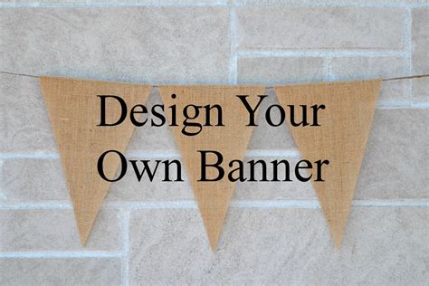 Make Your Own Printable Banner