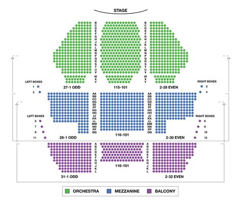 Broadway Sitzplan - Broadway Saalplan | VOLATOUR Blog