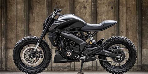 This Modified Bajaj Dominar 400 Is A Certain Beast In Black ...