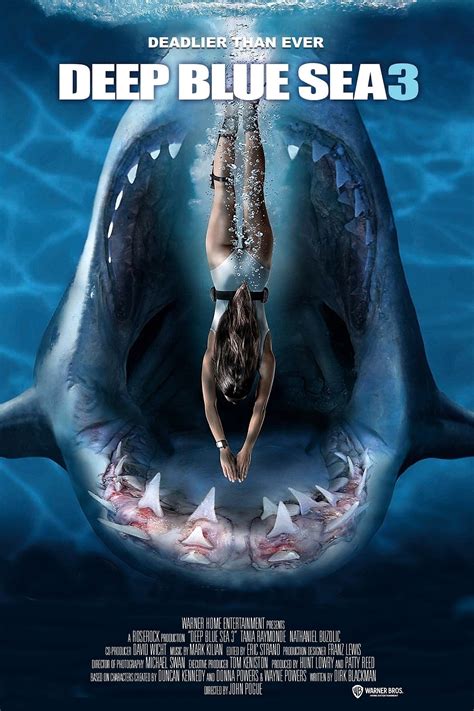 Deep Blue Sea 3 (2020) - Posters — The Movie Database (TMDB)