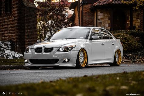 Show Stopper Bespoke BMW 5-Series on Avant Garde Wheels Boasting Gold ...