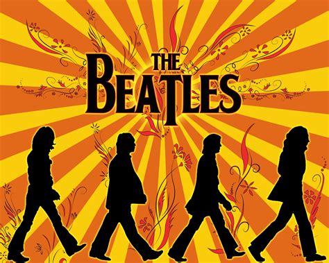 The Beatles Logo Wallpaper